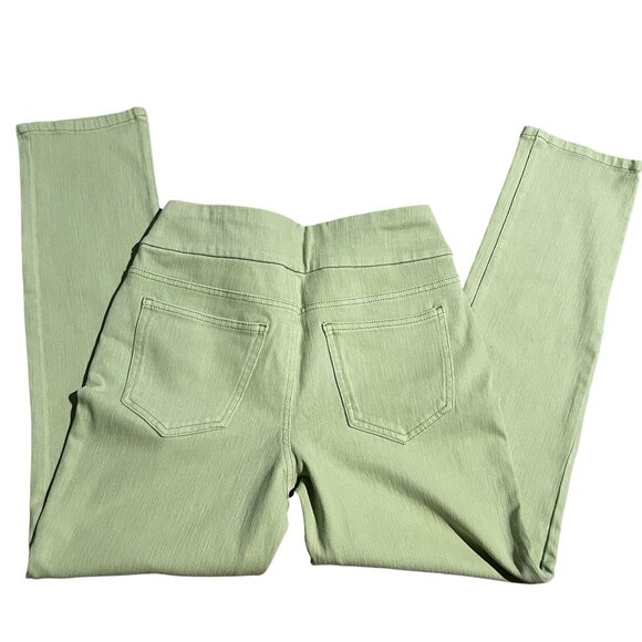 NWT Coldwater Creek Womens Light Green Slim Fit Stretch Pants Sz 6P new - Picture 2 of 10